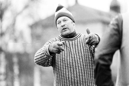 Leif Widén, tränare i Öster