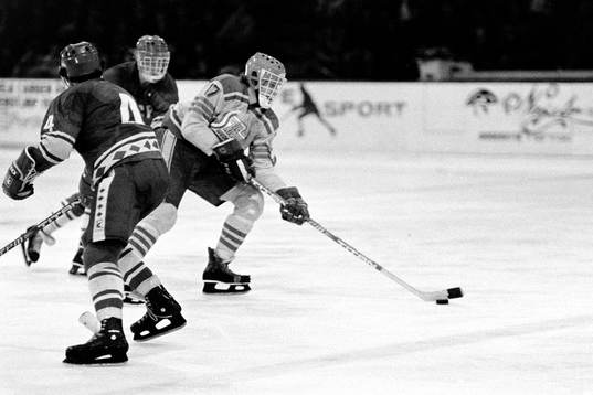 Tomas Sandström, Sverige med pucken