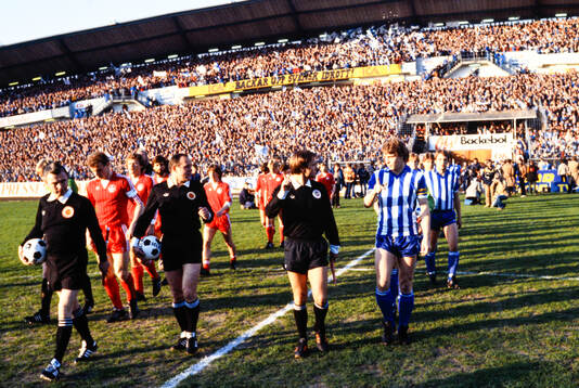 Football, UEFA Cup 1981-1982, Semifinal, match 2, IFK