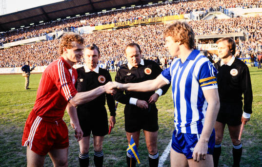 Football, UEFA Cup 1981-1982, Semifinal, match 2, IFK