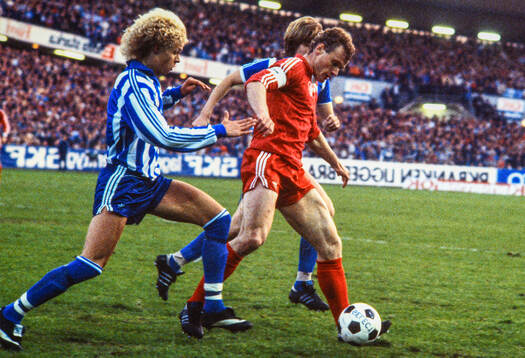 Football, UEFA Cup 1981-1982, Semifinal, match 2, IFK