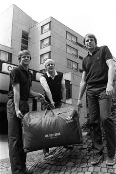 Torbjörn Nilsson, Tord Holmgten och Tommy Holmgren