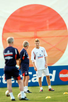 Fotboll, VM, England, Sven Göran Eriksson. Svennis,