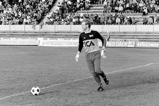 Thomas Ravelli, målvakt i Öster