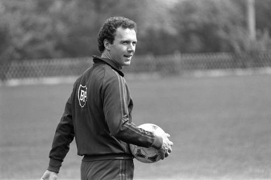 Hamburgs tränare Franz Beckenbauer