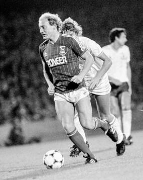 Ipswich - Tottenham: Alan Brazil of Ipswich