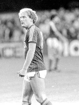Ipswich - Tottenham: Alan Brazil of Ipswich
