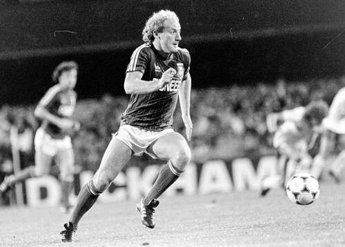 Ipswich - Tottenham: Alan Brazil of Ipswich