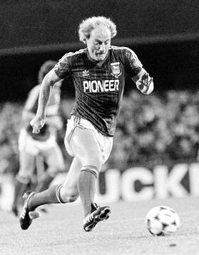 Ipswich - Tottenham: Alan Brazil of Ipswich