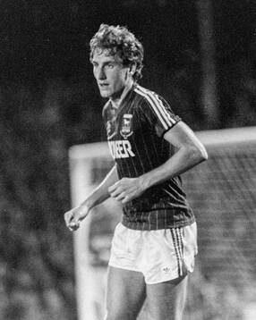 Ipswich - Tottenham: Terry Butcher of Ipswich