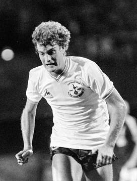 Ipswich - Tottenham: Tottenhams Glenn Hoddle
