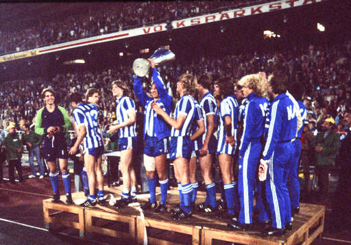 Football, UEFA Cup 1981-1982, Final 2, Hamburg SV - IFK
