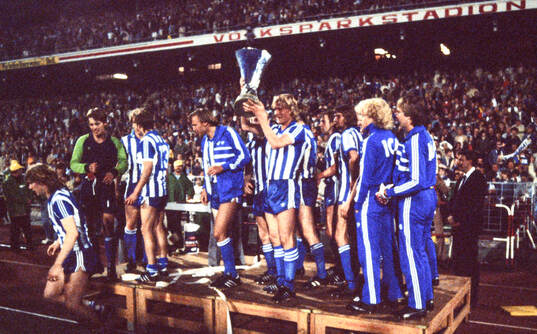 Football, UEFA Cup 1981-1982, Final 2, Hamburg SV - IFK