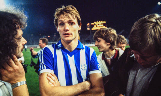 Football, UEFA Cup 1981-1982, Final 2, Hamburg SV - IFK