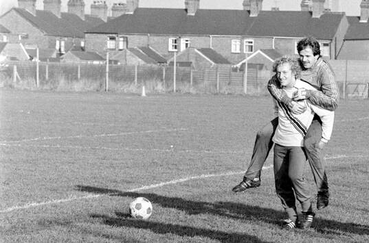Robert Prytz trial at Stoke City. Training session