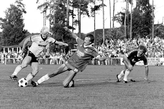 Lennart Weidenstolpe, Mjällby med bollen