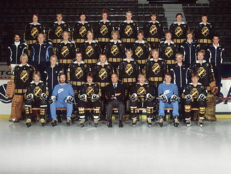 Spelare och personal i AIK