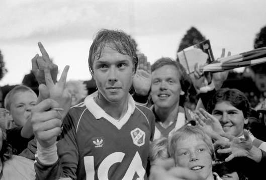 Ulf Jönsson, Halmstads målskytt är nöjd