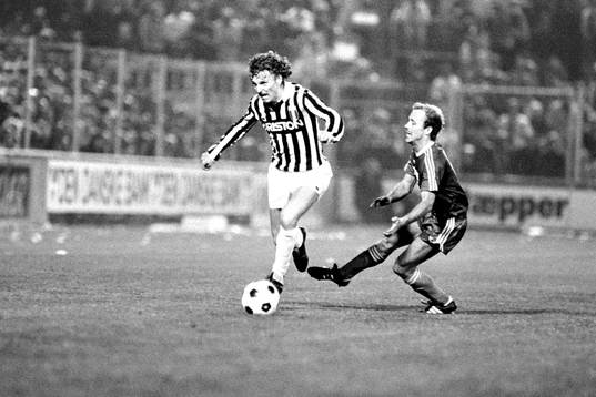 Zbigniew Boniek, Juventus med bollen