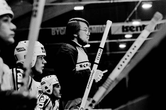 Leif Boork, tränare i Djurgården
