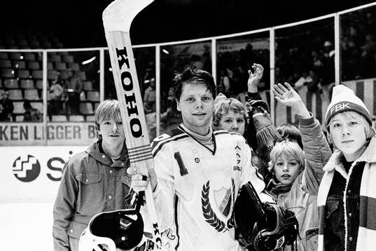 Djurgårdens målvakt Rolf Ridderwall