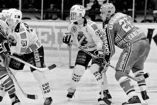 Fr. v Peter Gradin, AIK, Per-Erik Eklund, AIK och Björn
