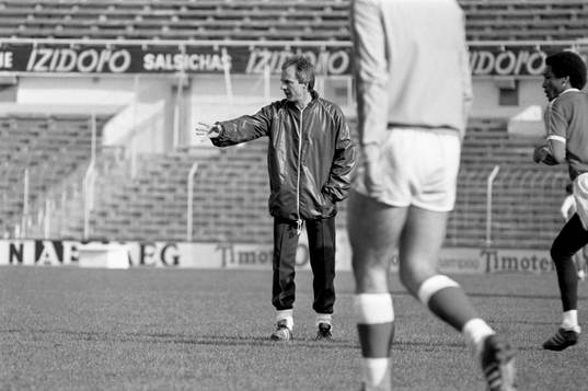 Sven-Göran Eriksson, tränare i Benfica