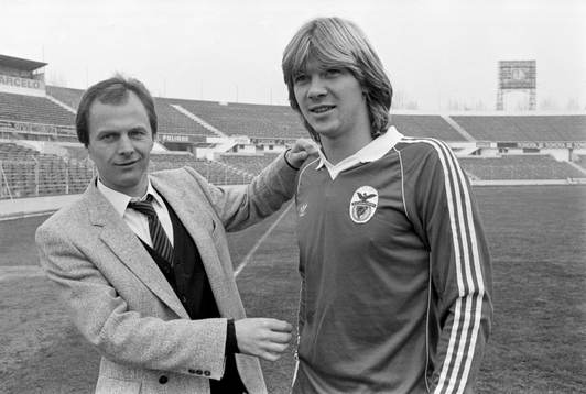 Sven-Göran Eriksson, tränare i Benfica och och Glenn