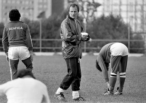 Sven-Göran Eriksson, tränare i Benfica