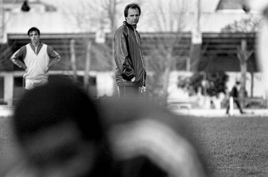 Sven-Göran Eriksson, tränare i Benfica