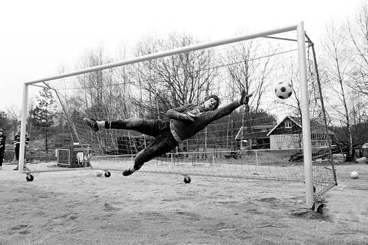 Fotboll, Träning, Bollkanon
