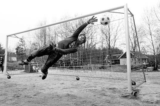 Fotboll, Träning, Bollkanon