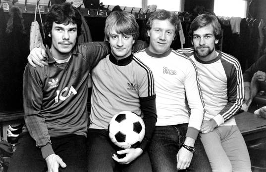 Stefan Karlsson, Tommy Käll, Ingvar Nilsson och Thomas