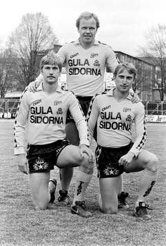 Thomas Ahlström bakom Lennart Nilsson och Frank Klarström