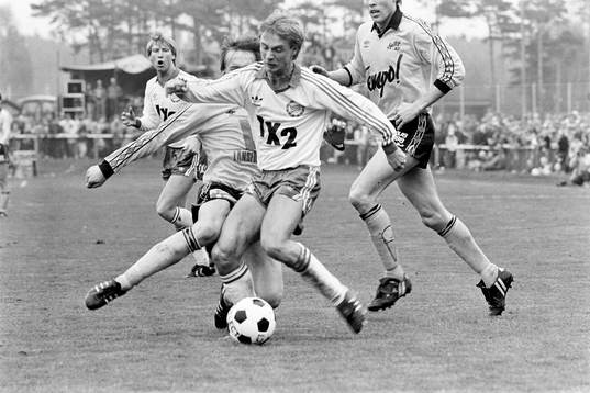 Peter Gerhardsson, Hammarby med bollen