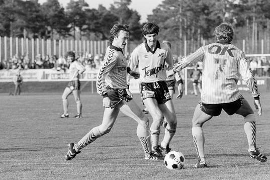 Lennart Johansson, Mjällby med bollen