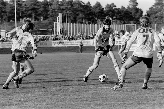 Lennart Johansson, Mjällby med bollen