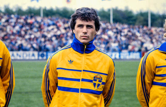 Sveriges Glenn Hysén