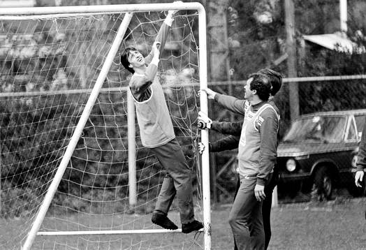 Johan Cruyff och Leo van Veen