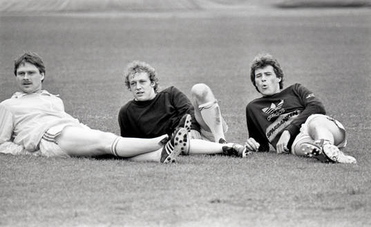 Sven Dala Dahlkvist,  Robert Prytz och Glenn Hysén