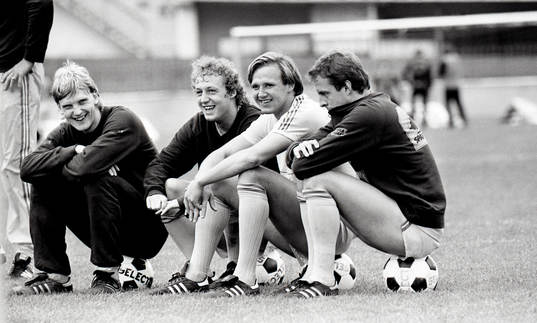 Ulf Eriksson, Robert Prytz, Dan Corneliusson och Tommy