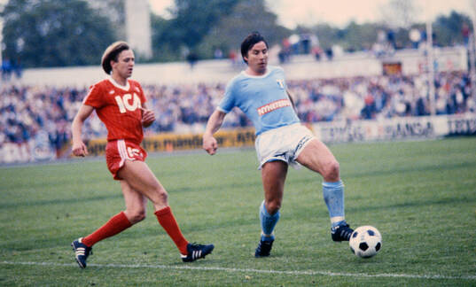 Göteborgs Dan Corneliusson mot Malmös Roy Andersson