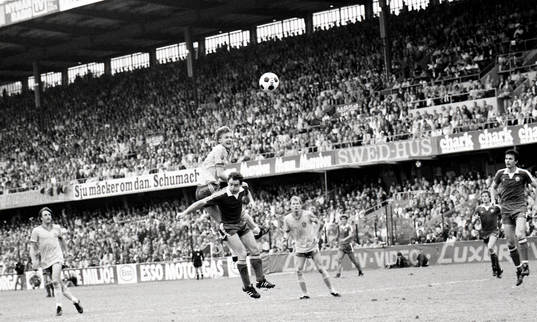Fotboll, EM-Kval, Sverige A - Rumänien
