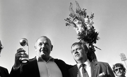 Ingemar Johansson och Åke Lindegarth