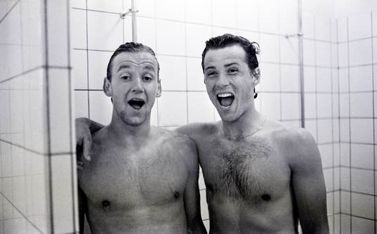 Dan Corneliusson och Glenn Hysén