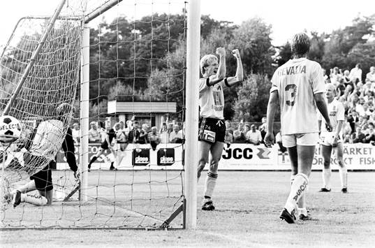 Alf Andersson, Mjällby jublar
