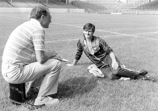 Football, English Division One 1983-84, Arsenal, Training