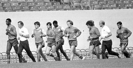 Football, English Division One 1983-84, Arsenal, Training