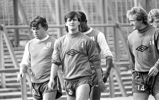Football, English Division One 1983-84, Arsenal, Training
