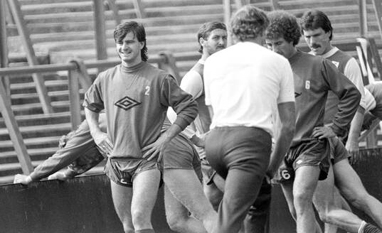 Football, English Division One 1983-84, Arsenal, Training